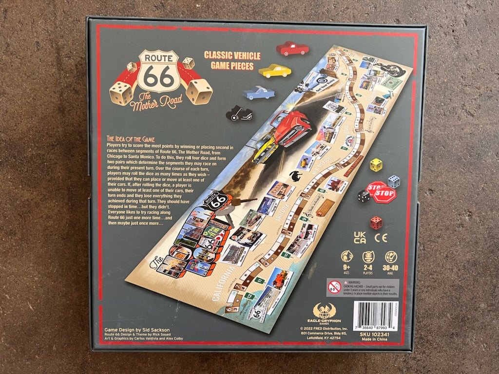 The Mother Road Route 66 Game