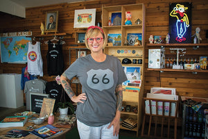 Buck Atom's sells the special charm of Route 66