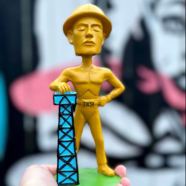 Golden Driller Bobblehead