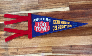 100 Years Mini Pennant 4”x9”