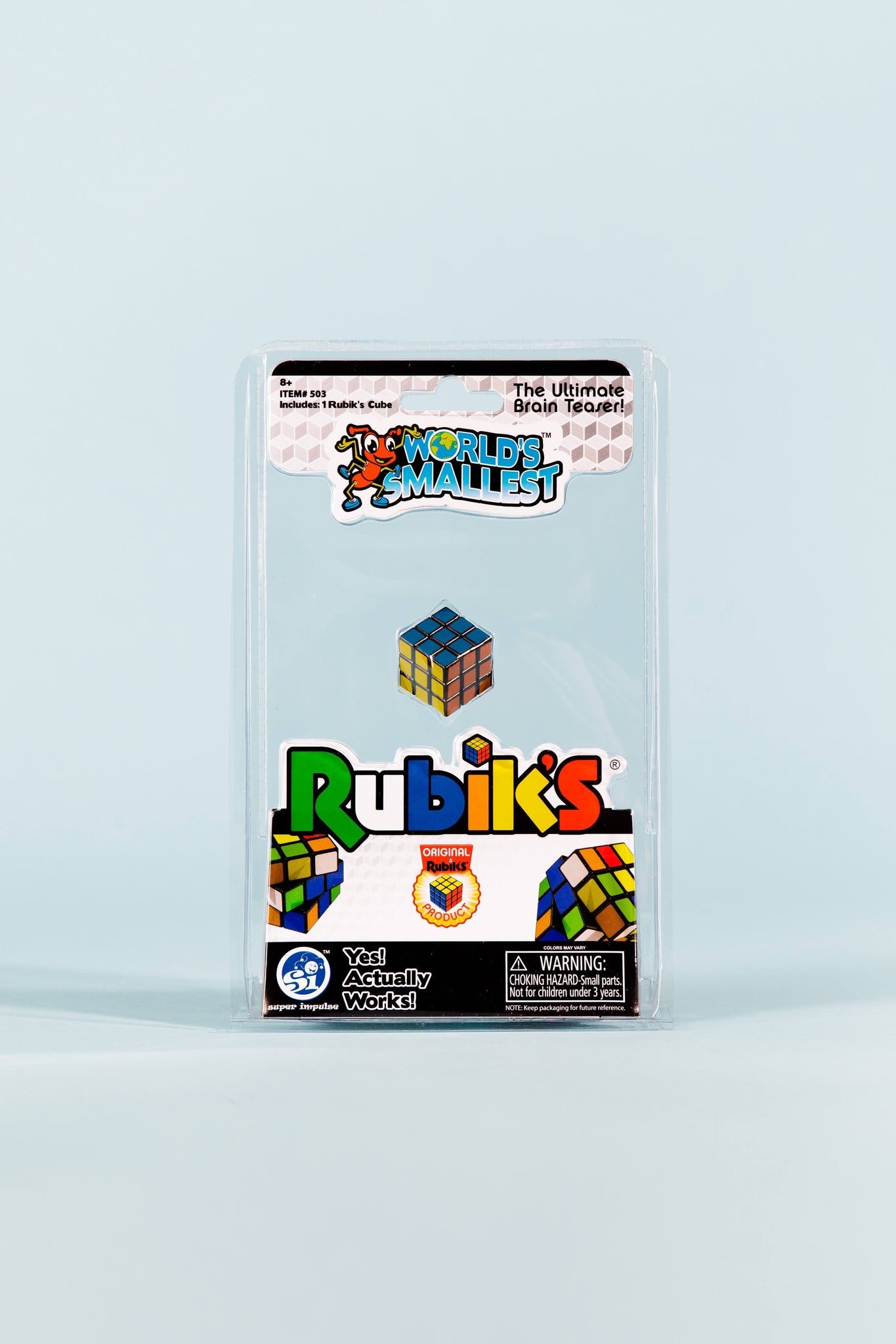 Rubik's Cube Puzzle World's Smallest