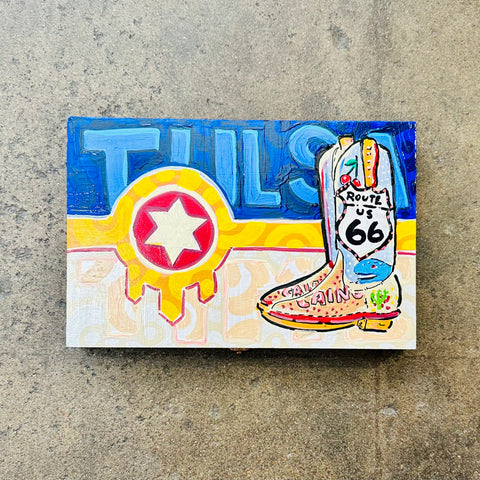 Tulsa Time cigar box