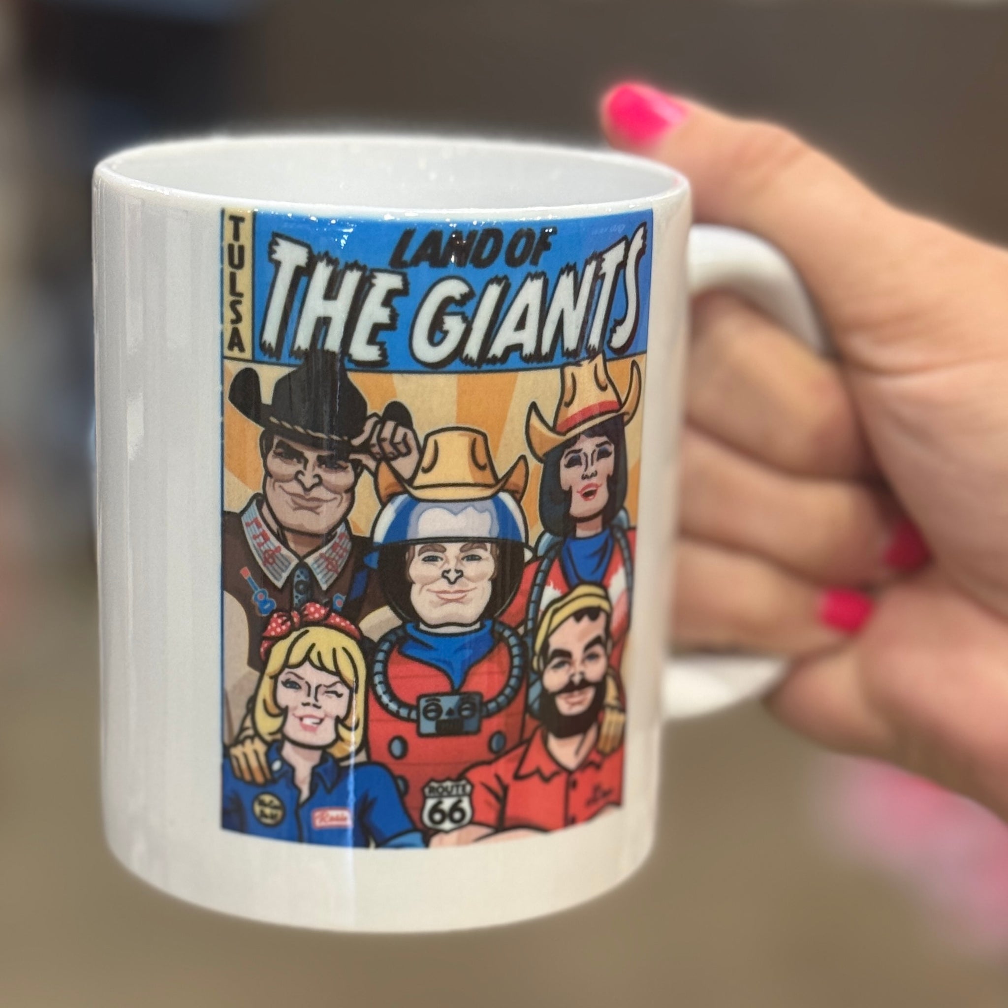 Tulsa Land of the Giants Mug