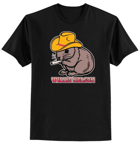 Willie Nelson the Squirrel Tee (Sterlin Harjo’s Pet)