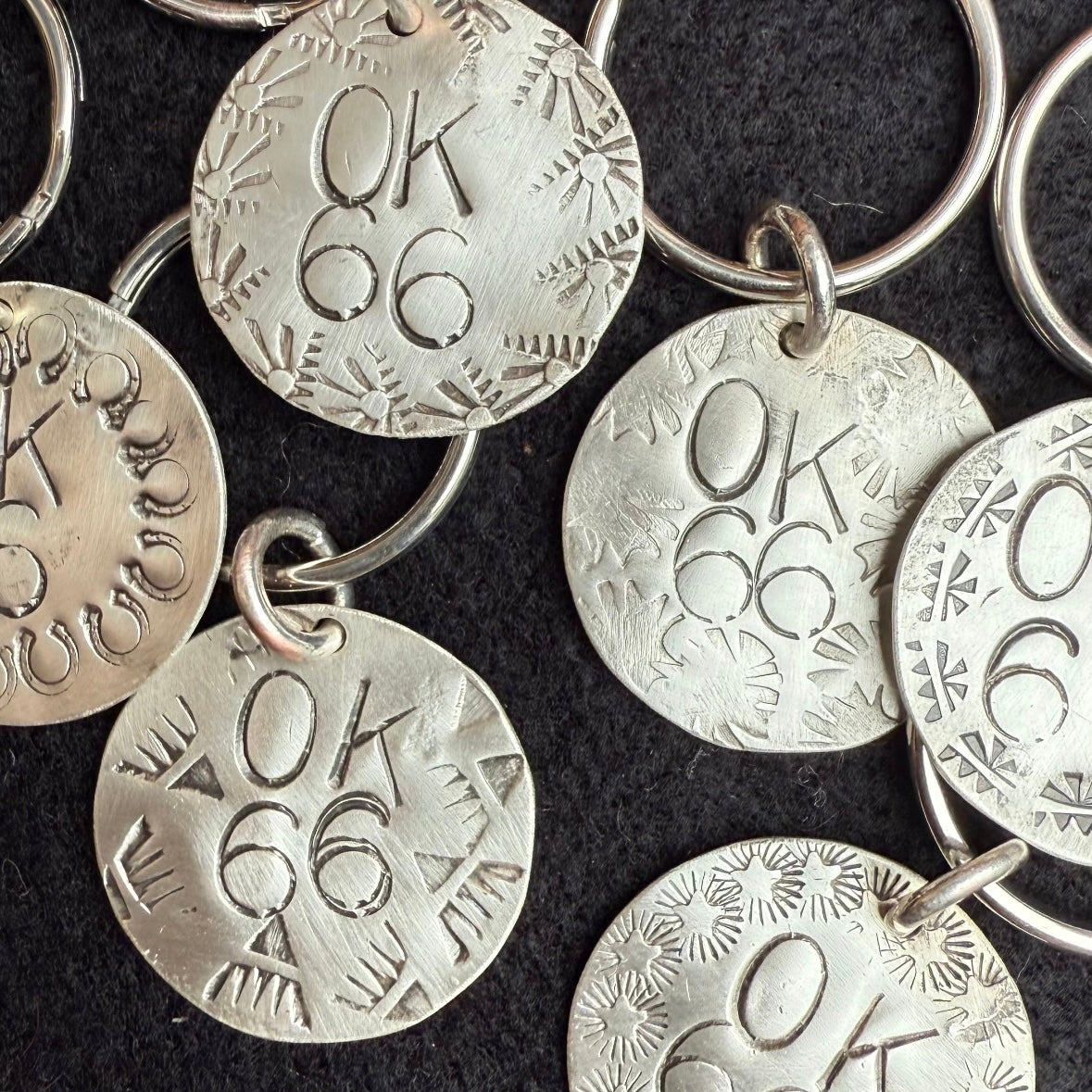 OK 66 Keychains