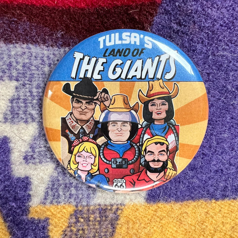 Land of Giants Big Button