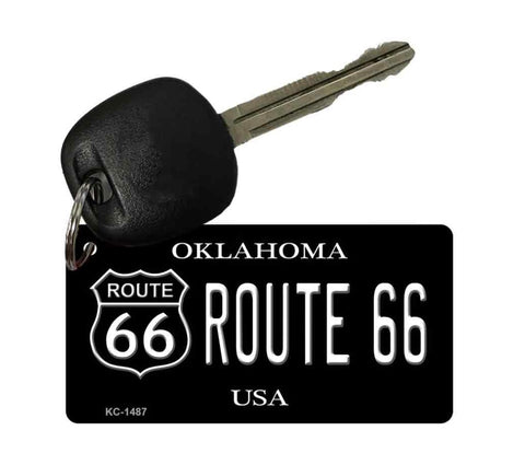 Oklahoma 66 Metal Keychain