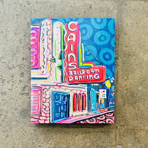 Cains 6 cigar box