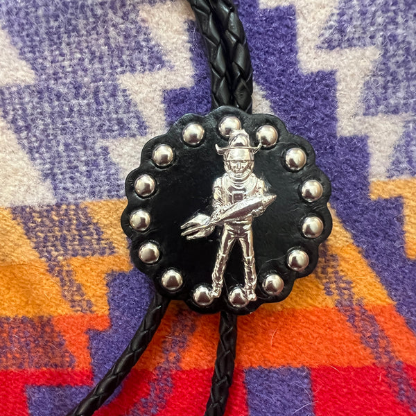 Buck Atom Bolo Tie