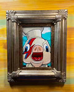 Piggy Stardust 5” x 7”