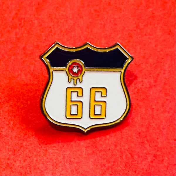 Tulsa Flag 66 Lapel Pin