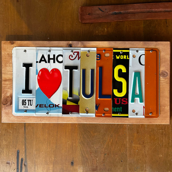 License Plate Art