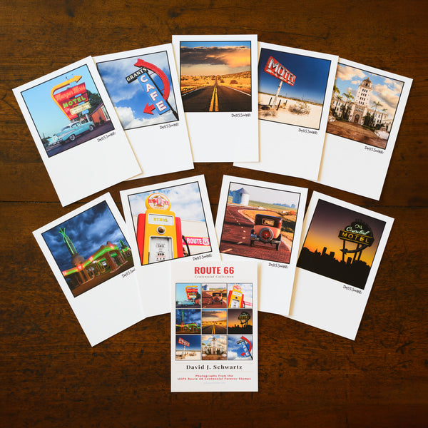 Route 66 Centennial Postcard Collection by David Schwartz Photography