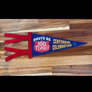 100 Years Mini Pennant 4”x9”