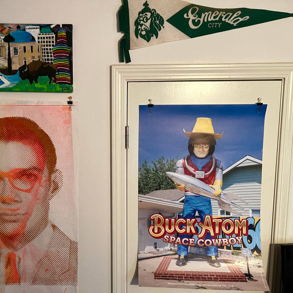 Buck Atom Land of the Giants Souvenir Poster 20” x 30”