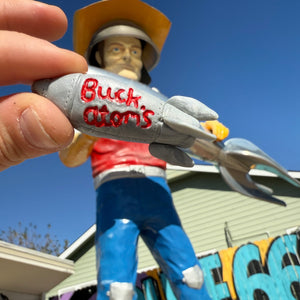 Gray Buck Rocket Magnet
