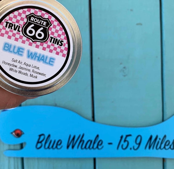 Blue Whale Candle