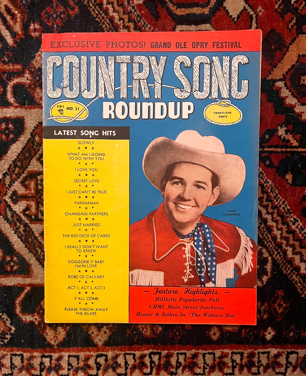 Country Song Roundup Hank Thompson