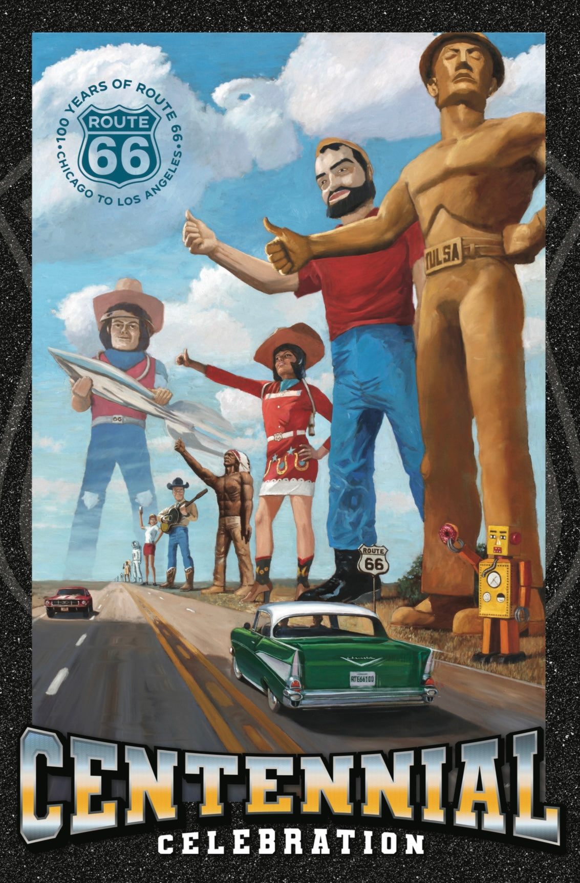 Eric Joyner Route 66 Centennial Celebration Limited Edition Poster