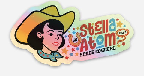 Stella Atom Sticker, Magnet & Button Pack