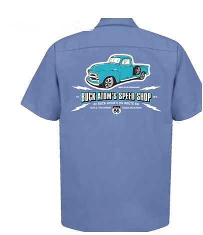 Buck Atom Speed Shop Work Shirt