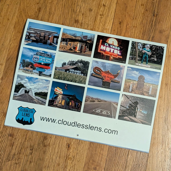 2026 Route 66 Historic Calendar - Centennial Edition