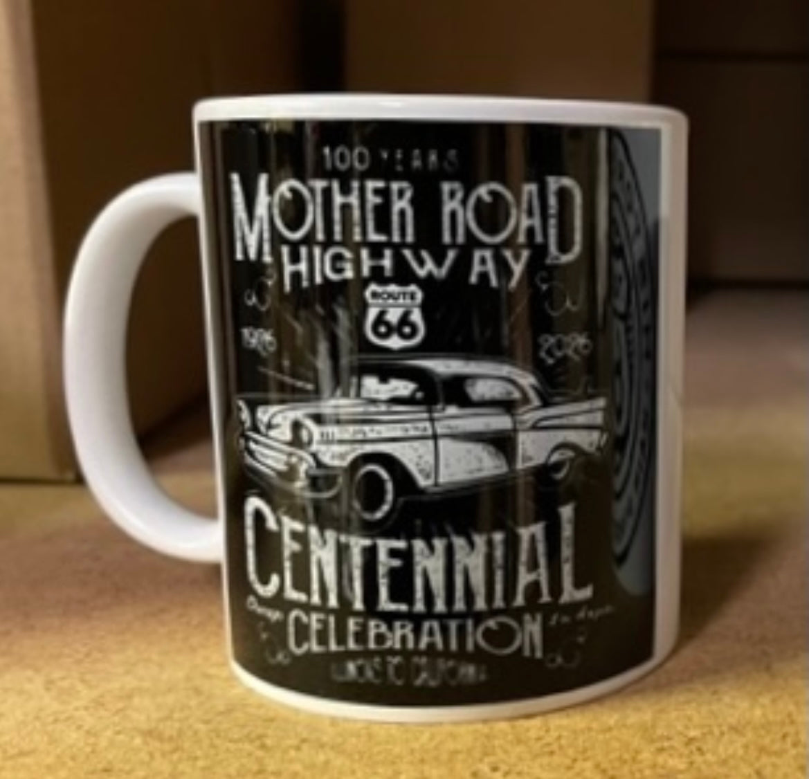 Mother Road Highway Centennial Celebration Mug
