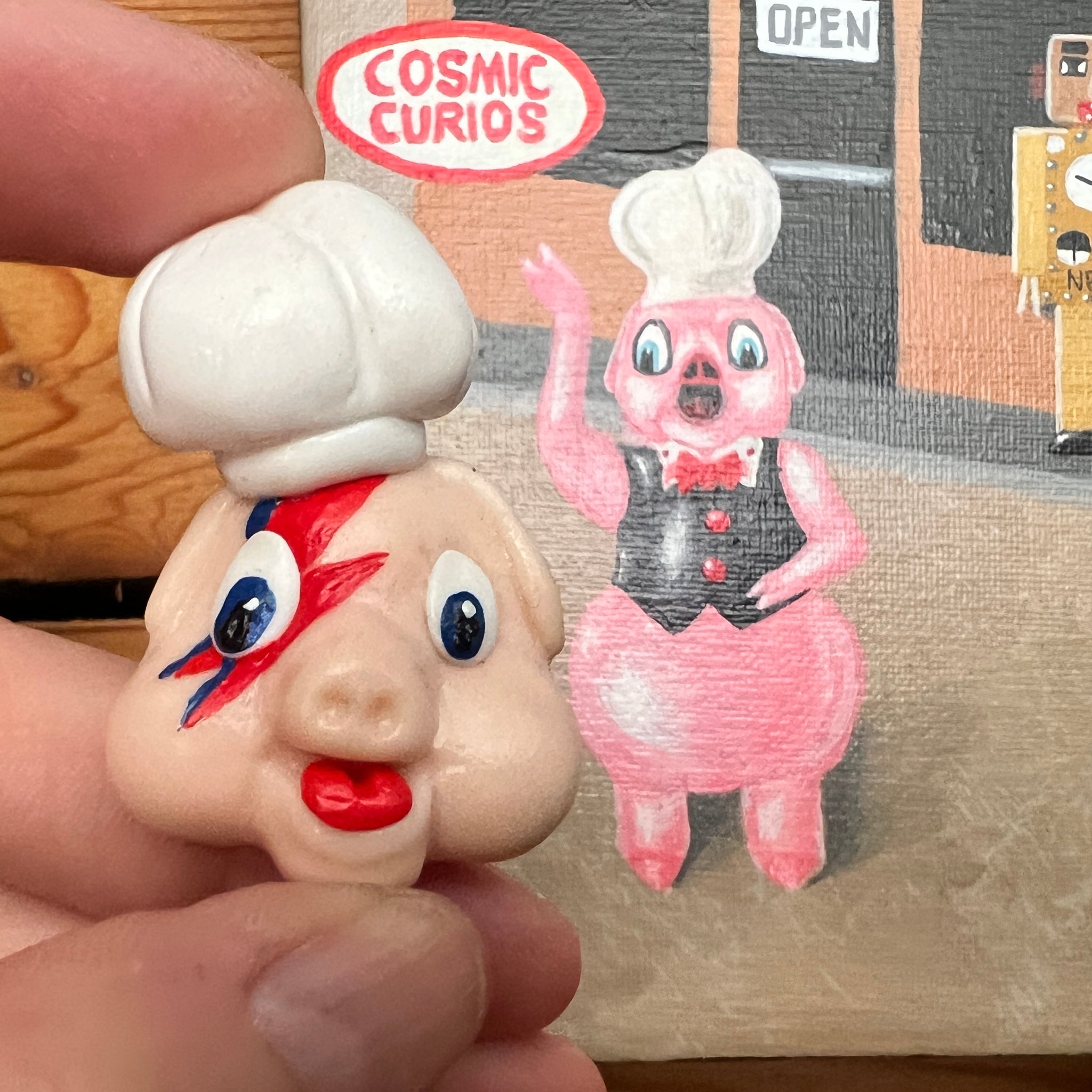 Piggy Stardust Magnet
