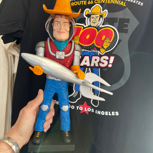 Limited Edition 1 Foot Buck Atom Centennial Edition Statue by Sculpture Island