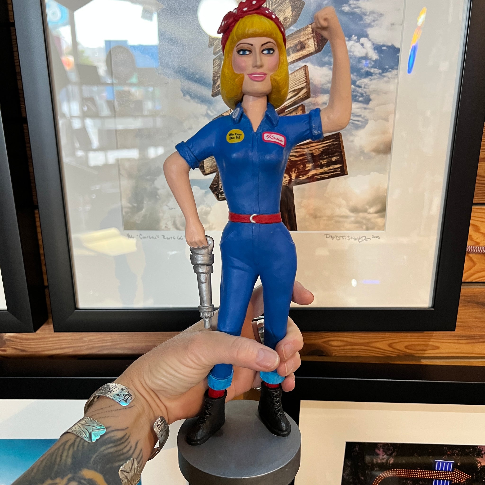 Rosie the Riveter Statue