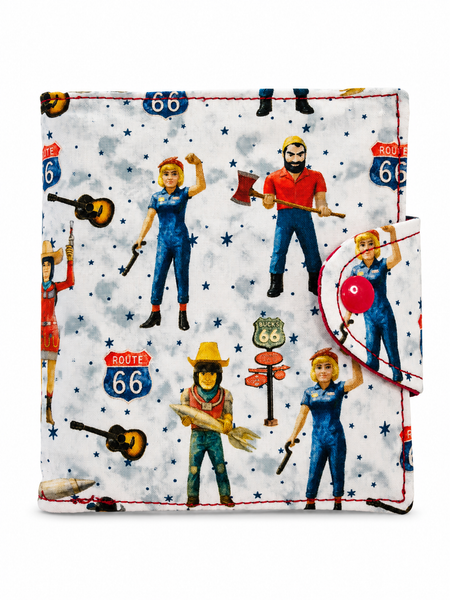 Sew Adrienne Route 66 Passport Wallet