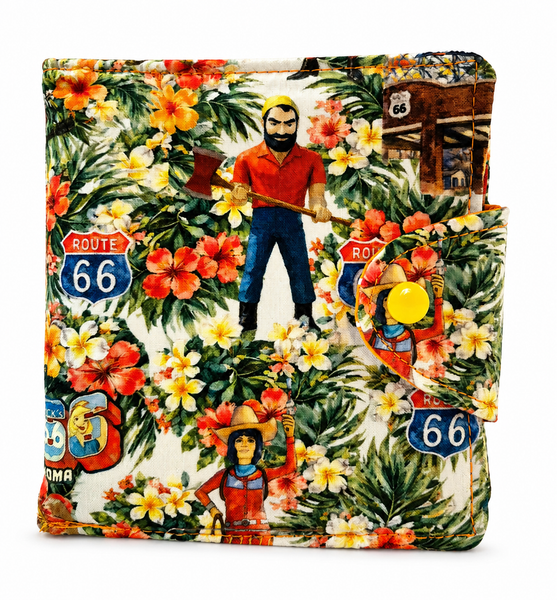 Sew Adrienne Route 66 Passport Wallet
