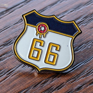 Tulsa Flag 66 Lapel Pin