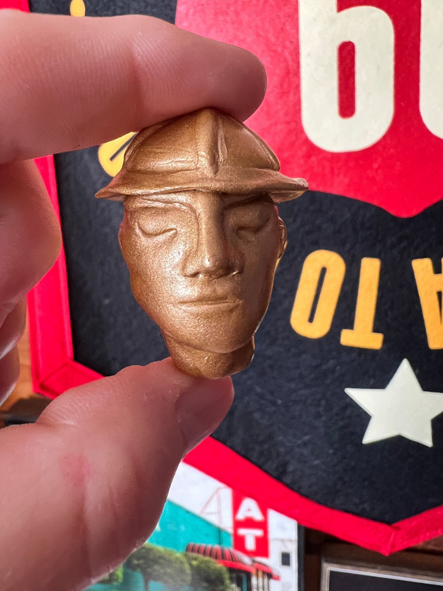 Golden Driller Magnet
