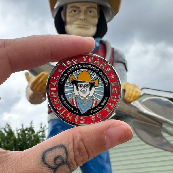 Buck Atom Challenge Coin