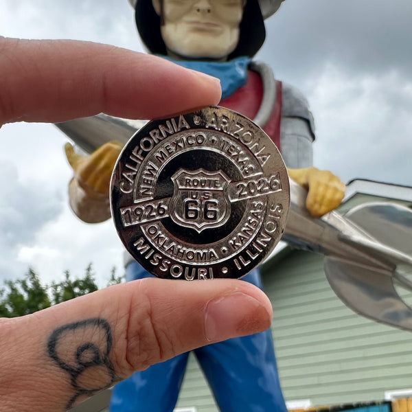Buck Atom Challenge Coin