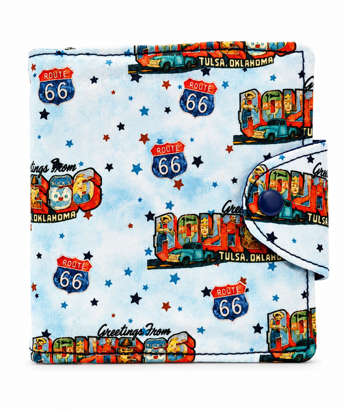 Sew Adrienne Route 66 Passport Wallet