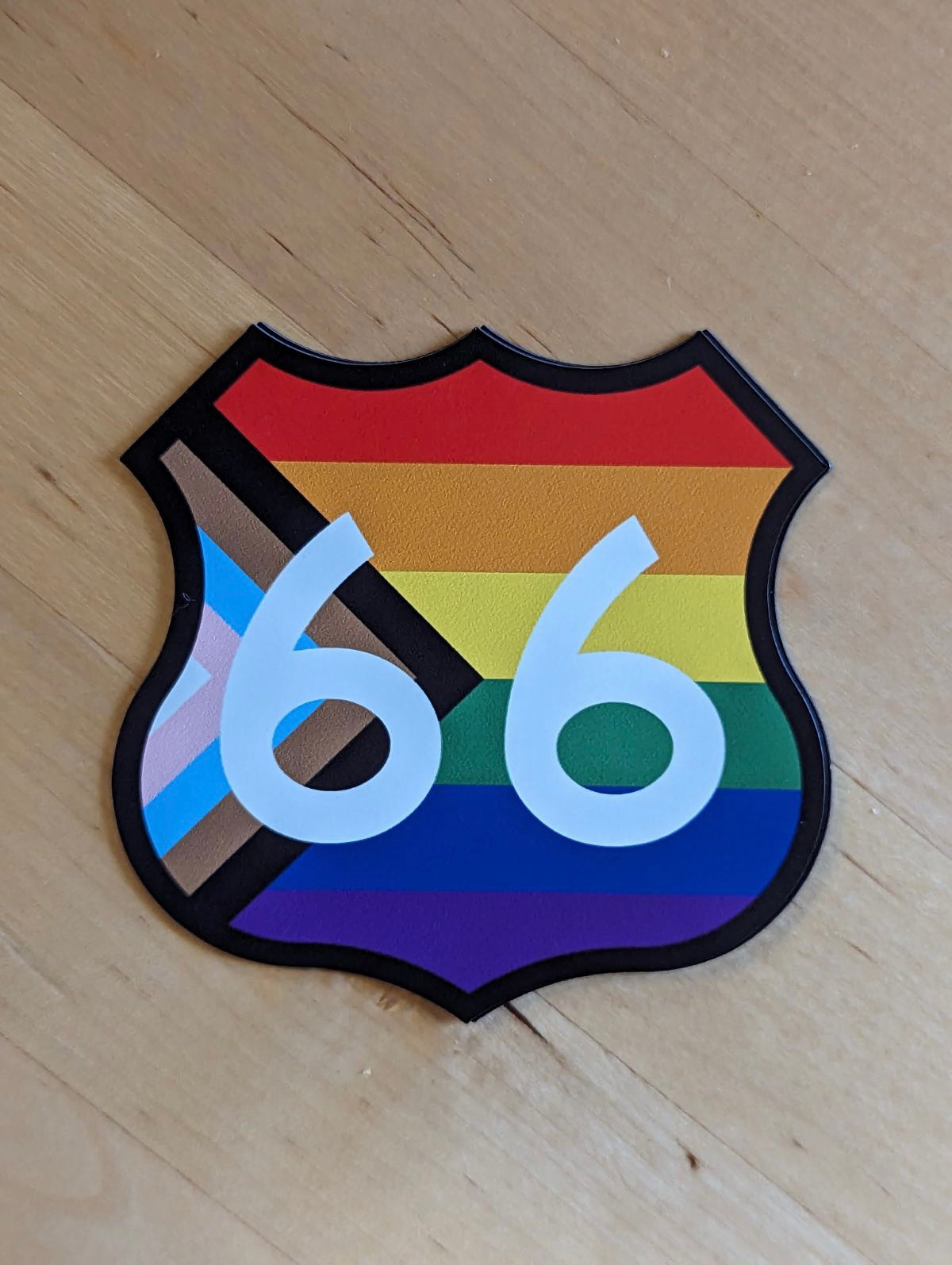 Pride 66 Vinyl Magnet