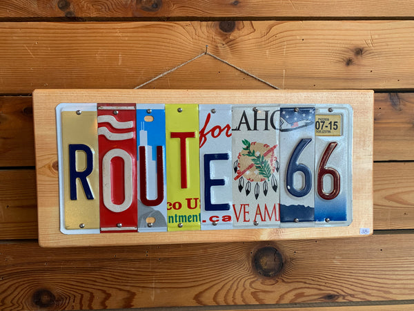 License Plate Art