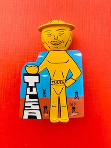 Golden Driller PEZ Dispenser