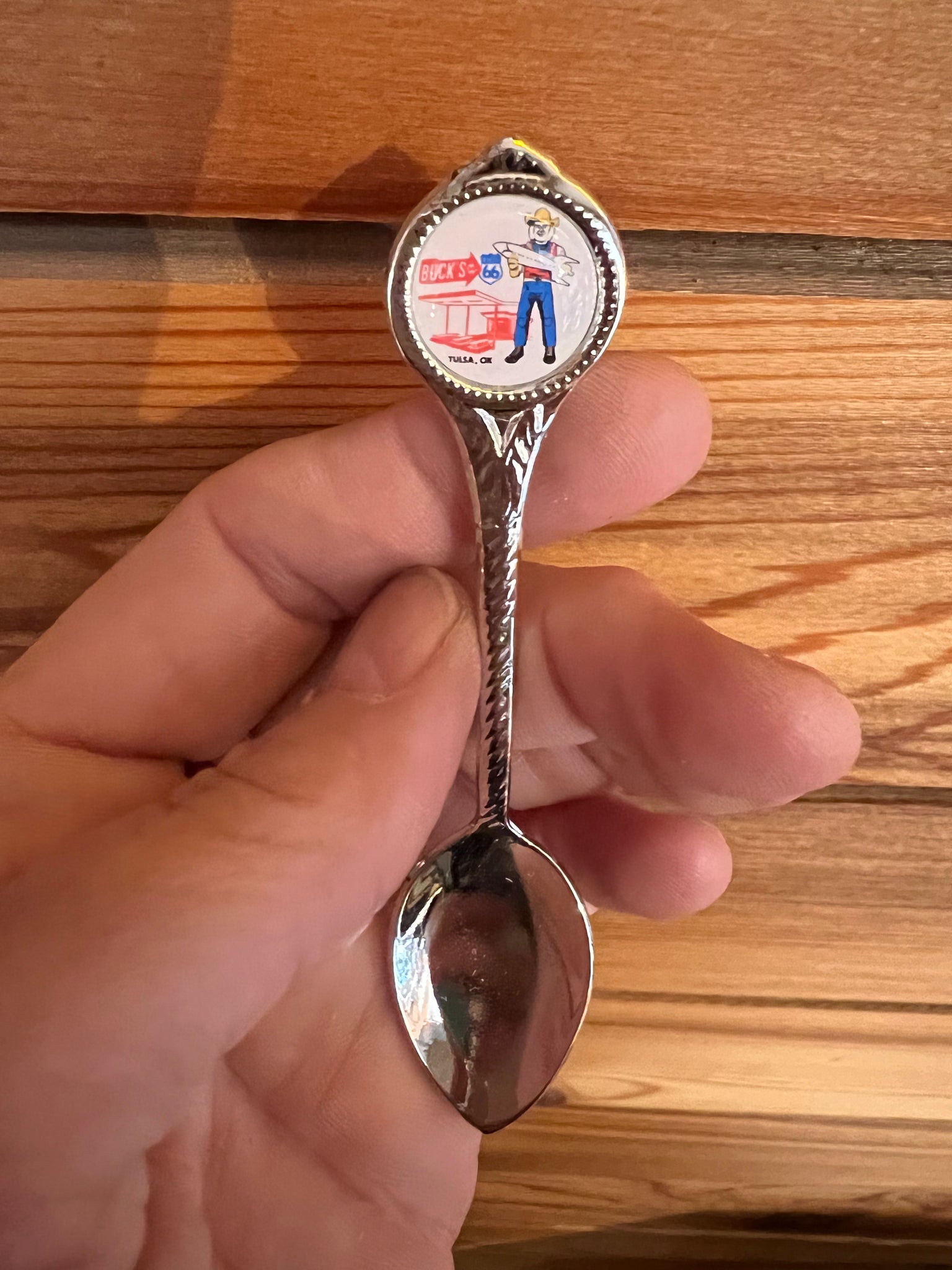 Buck Atom Souvenir Spoon