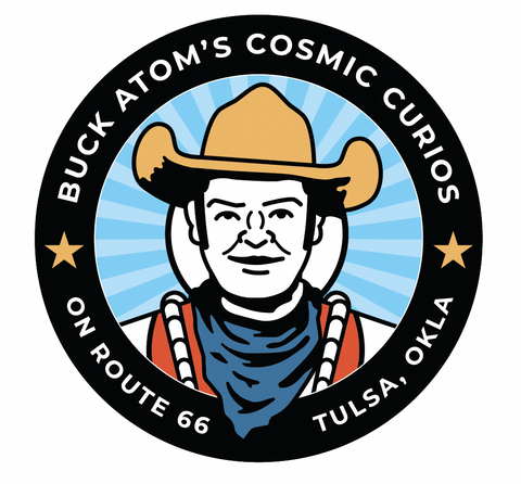 Buck Atom Logo Vinyl Magnet