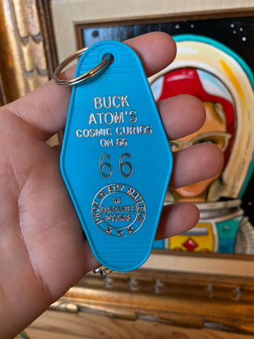Buck Atom Motel Key Tag