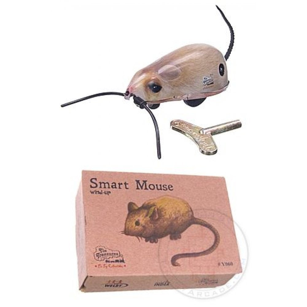 Smart Mouse Whiskers Tin Toy