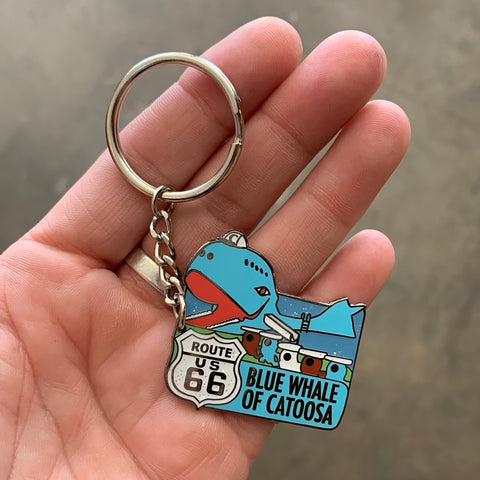 Blue Whale Keychain