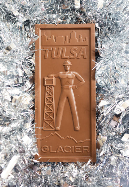 Glacier Tulsa Driller Chocolate Bar